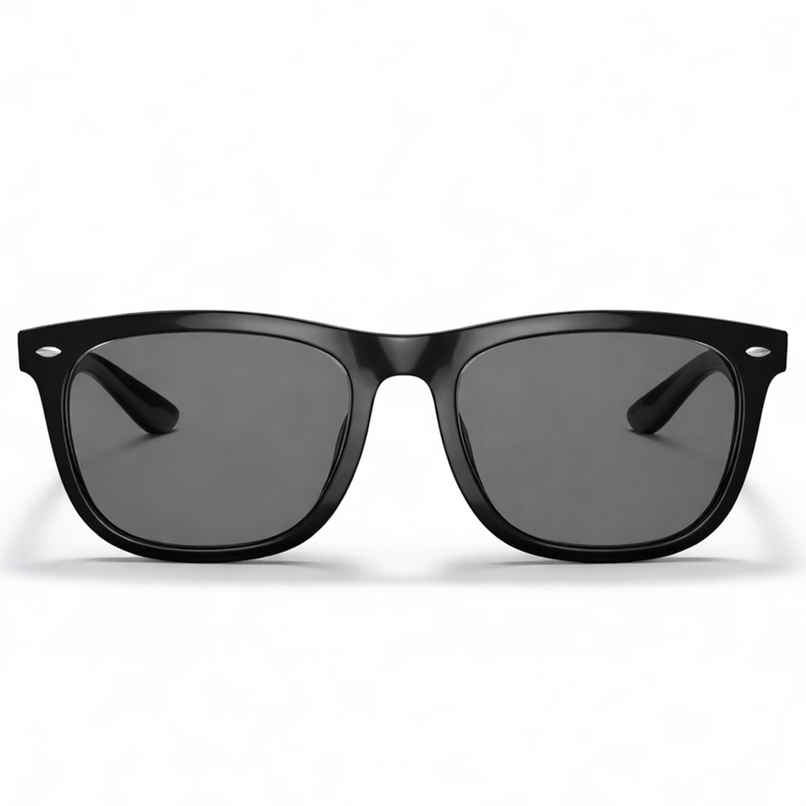 Slovic Full-Rim Unisex Wayfarer Sunglasses with UV Protection Lenses | Lightweight | Black Slovic Full-Rim Unisex Wayfarer Sunglasses with UV Protection Lenses | Lightweight | Black