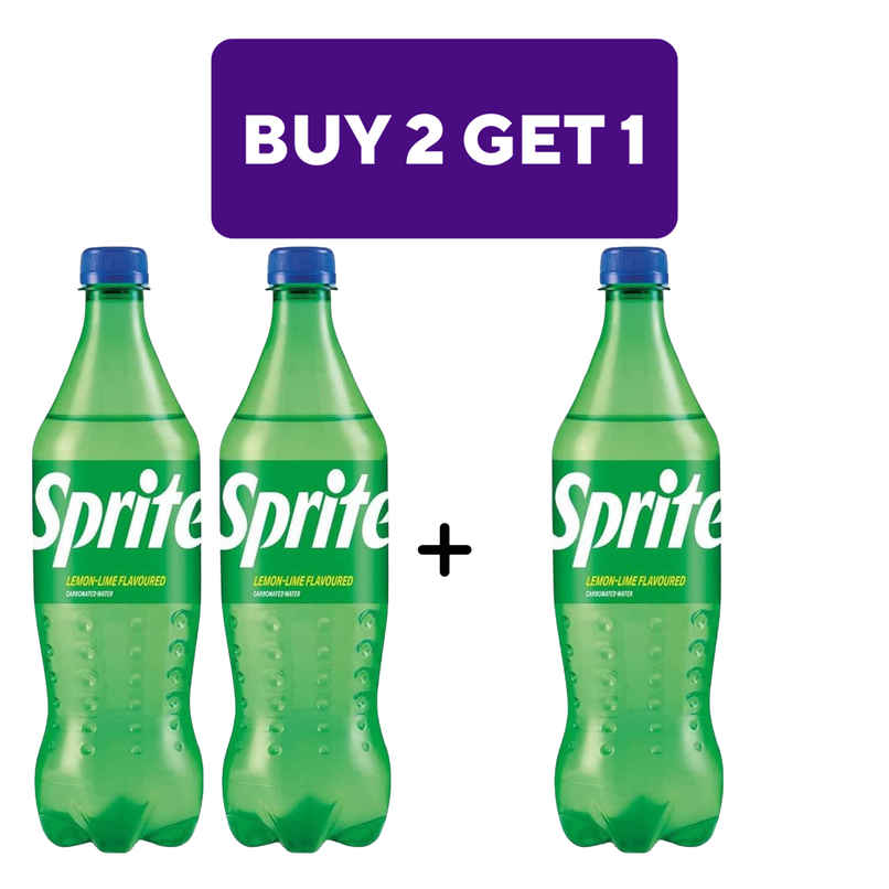 Sprite Lemon Soft Drink | Carbonated Beverage Combo