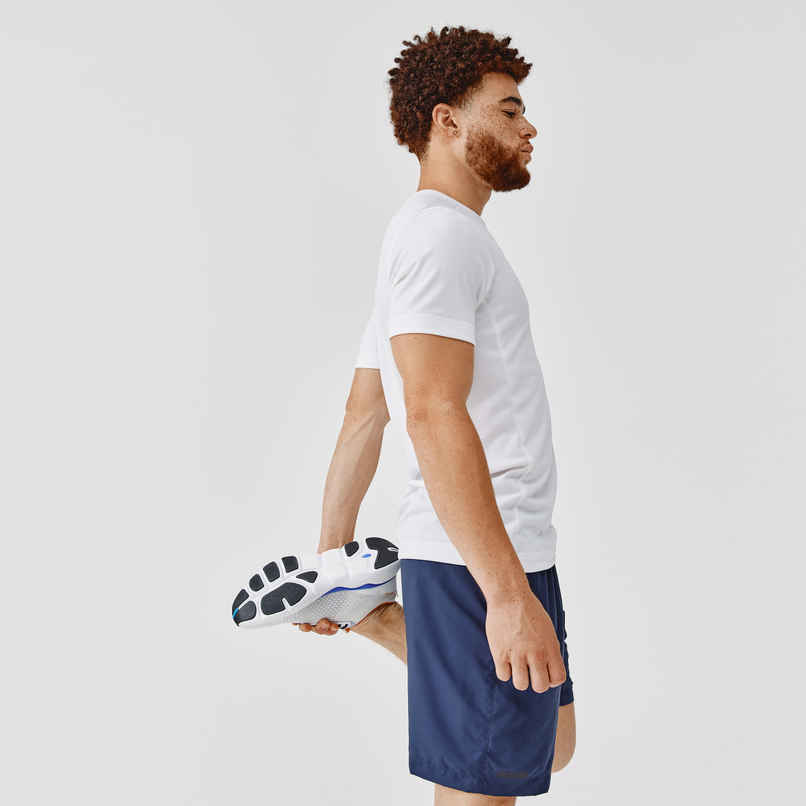 Decathlon Men's Quick Dry Running T-shirt | White | XL