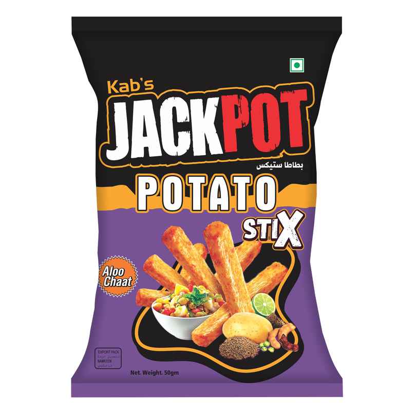 Kab's Jackpot Potato Stix - Aloo Chaat