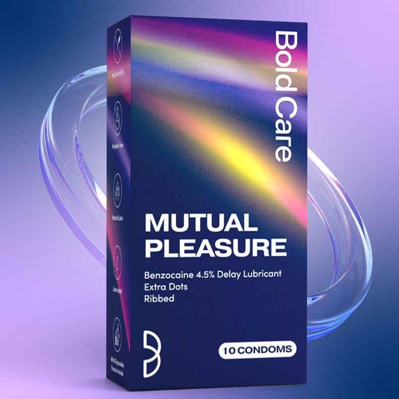 Bold Care 404 Mutual Pleasure Condoms For Men | Pack of 10