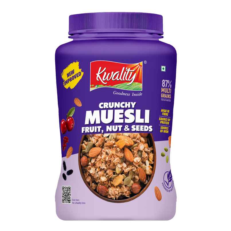 Kwality Muesli Fruit N Nut Multigrain