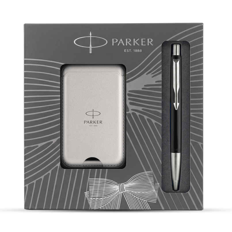 Parker Vector Standard Black CT Ball Pen with Ivory MagSafe | A Thoughtful Choice for Teachers