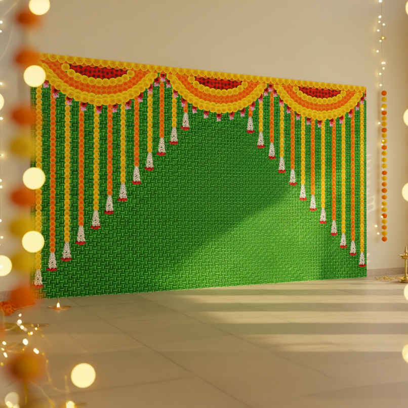 Banana Leaves Backdrop | 5 x 3 ft | Special You