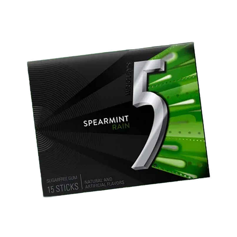 Wrigleys 5 Gum Spearmint Rain Cobalt