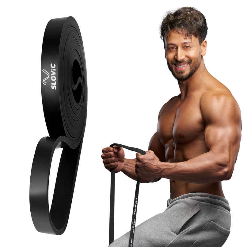 Slovic Heavy Resistance Band | 15-30 kg | For Strength Training & Home Workout | Natural Rubber Slovic Heavy Resistance Band | 15-30 kg | For Strength Training & Home Workout | Natural Rubber