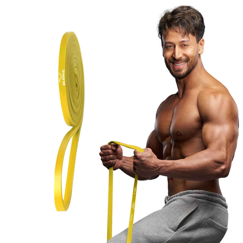 Slovic Heavy Resistance Band | 3-7 kg | For Strength Training & Home Workout | Natural Rubber