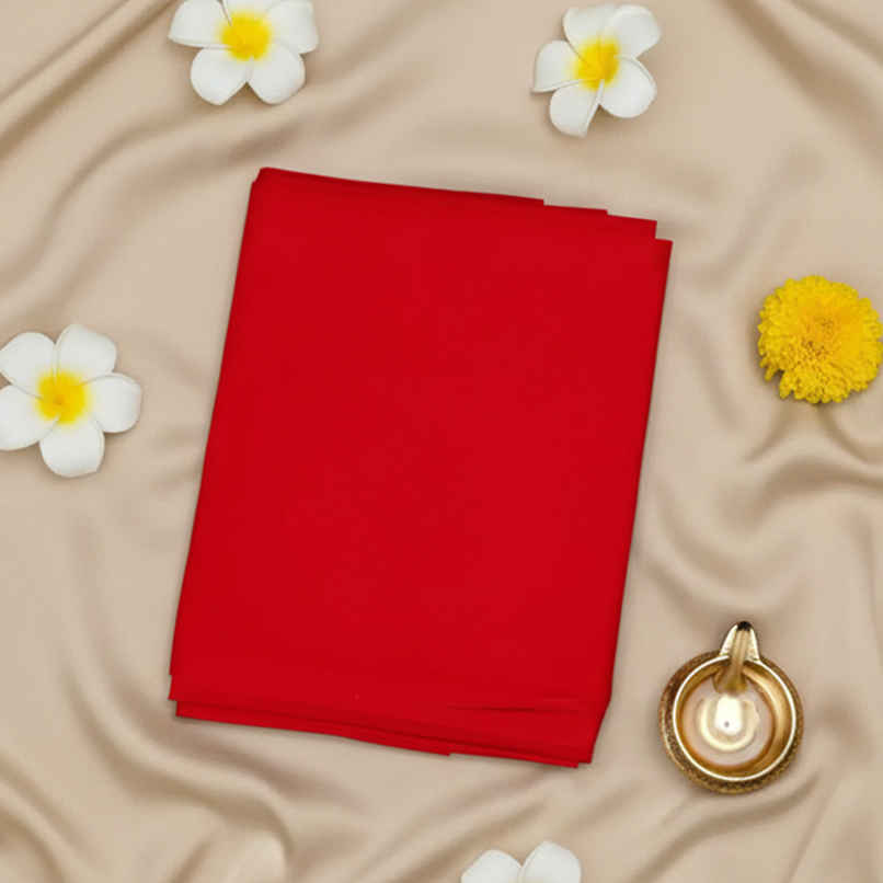 Pooja Cloth | Red | 1.25 m x 0.8 m | Jai Kashi Pooja Cloth | Red | 1.25 m x 0.8 m | Jai Kashi