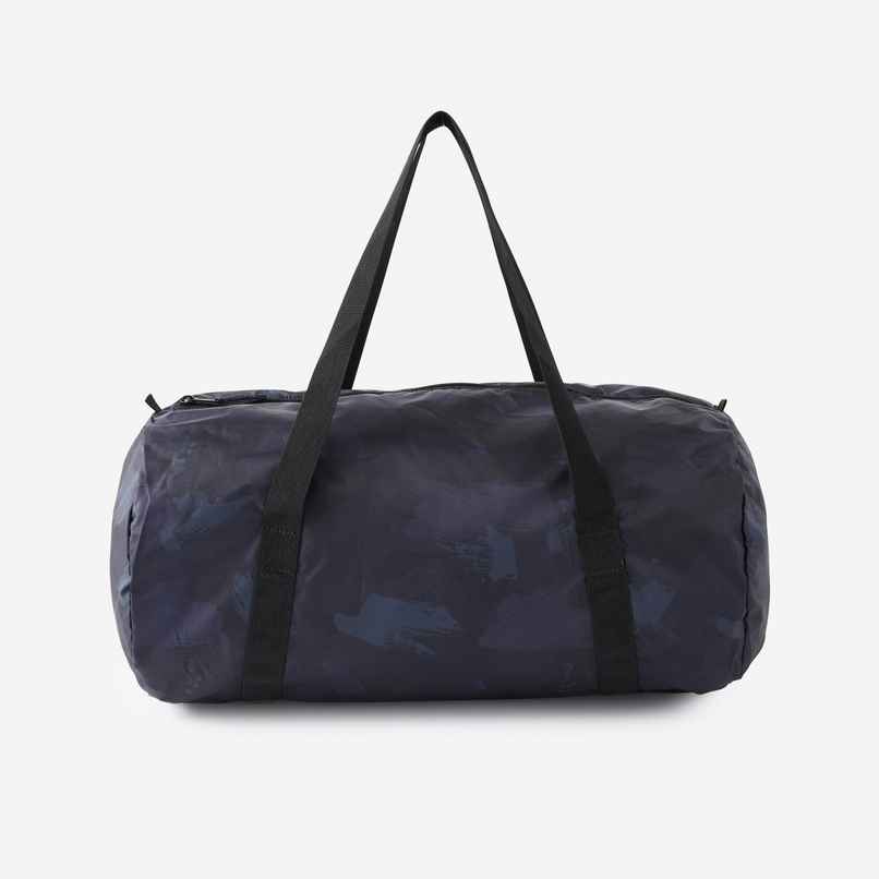 Decathlon Unisex Solid Polyester Duffle Bag | Navy Blue | 30 L
