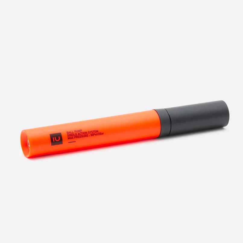 Decathlon Kipsta Single Action Compatible Ball Pump | Orange Decathlon Kipsta Single Action Compatible Ball Pump | Orange