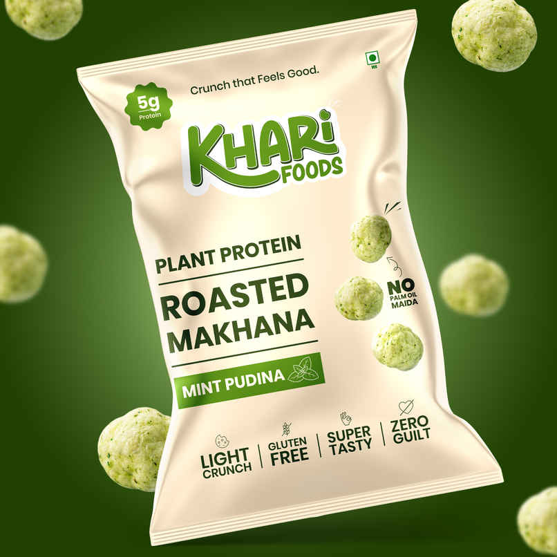 Khari Foods Makhana Pops | Mint Pudina Foxnuts | Healthy Snacks Khari Foods Makhana Pops | Mint Pudina Foxnuts | Healthy Snacks