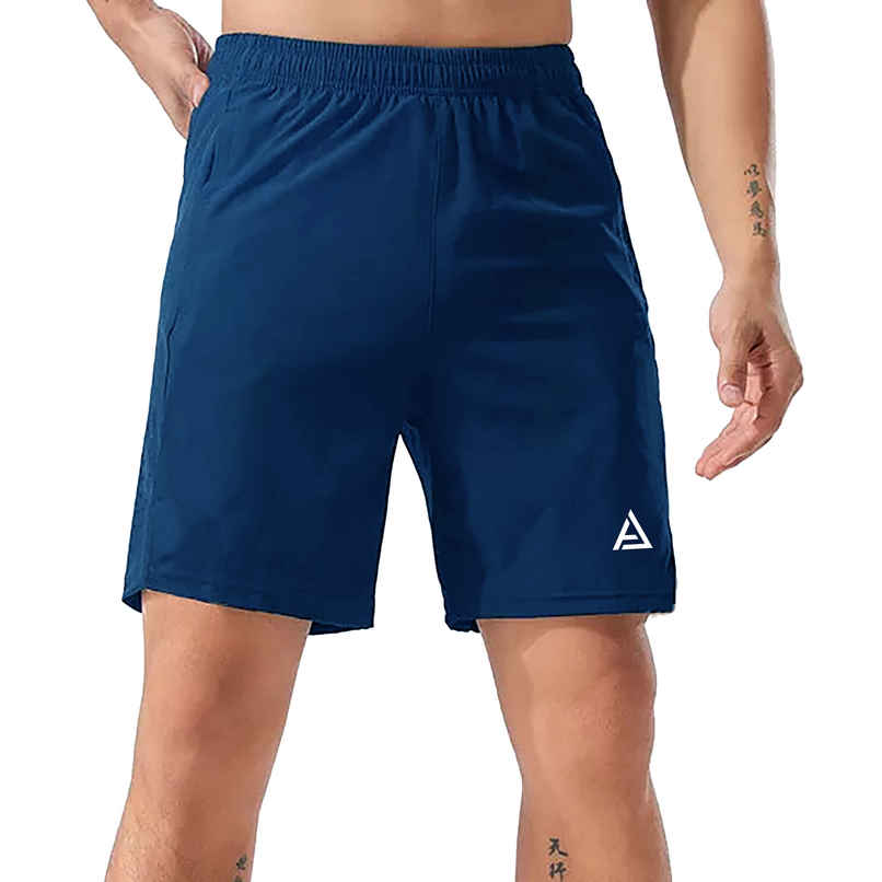 Avolt Men's Regular Fit Shorts Super Comfortable Half Pants | Blue - L