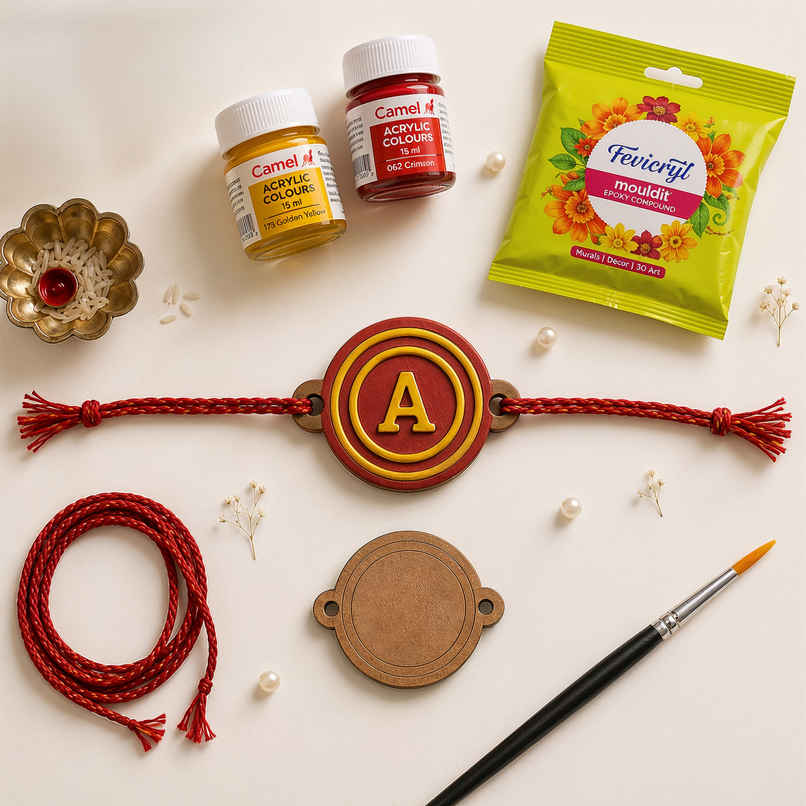DIY Lippan Art Rakhi Kit | Oye Happy