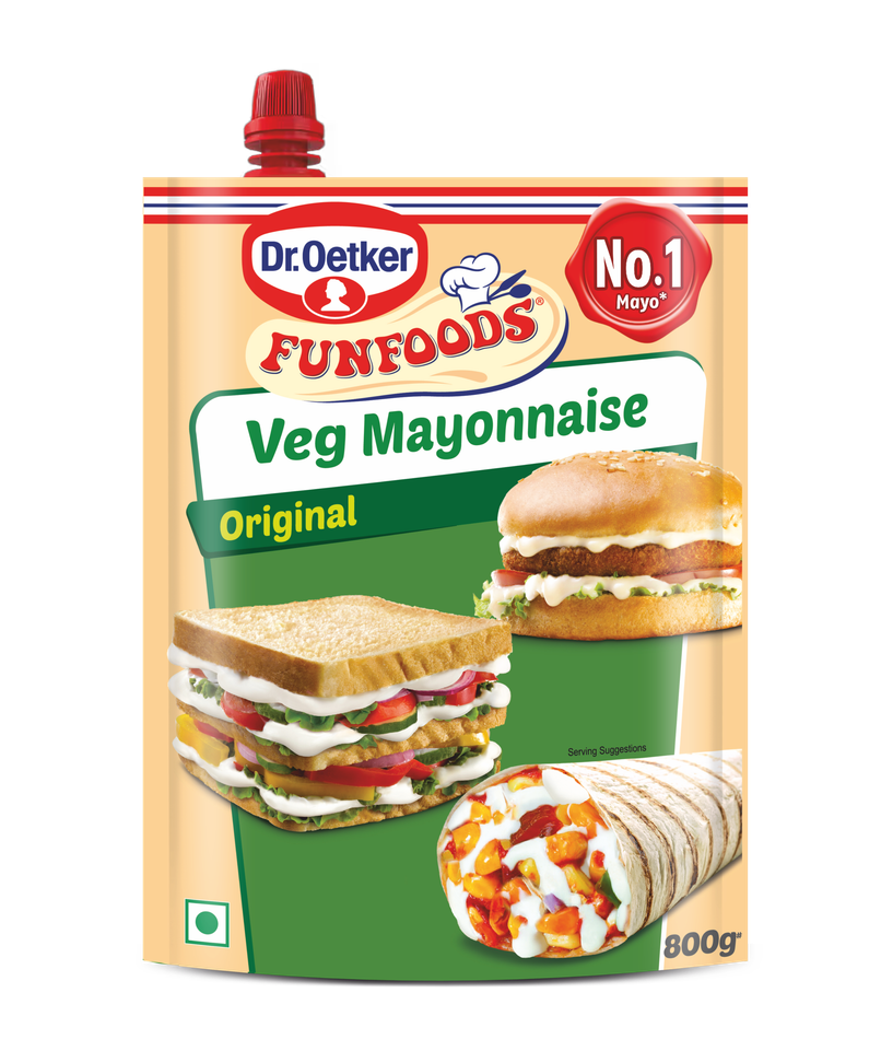 Dr. Oetker Fun Foods Veg Mayonnaise Original Dr. Oetker Fun Foods Veg Mayonnaise Original
