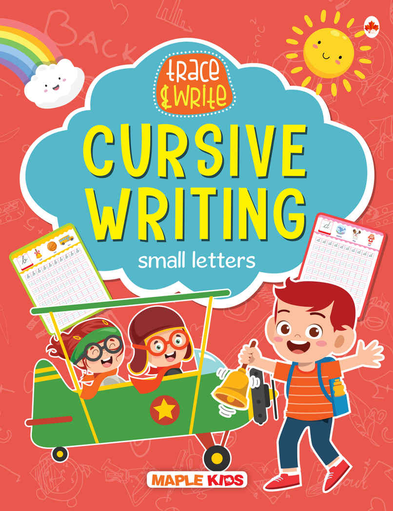 Maple Press Cursive Writing Book - Small Letters | Learn & Practice | Handwriting Practice Book | Age 2+ Years Maple Press Cursive Writing Book - Small Letters | Learn & Practice | Handwriting Practice Book | Age 2+ Years