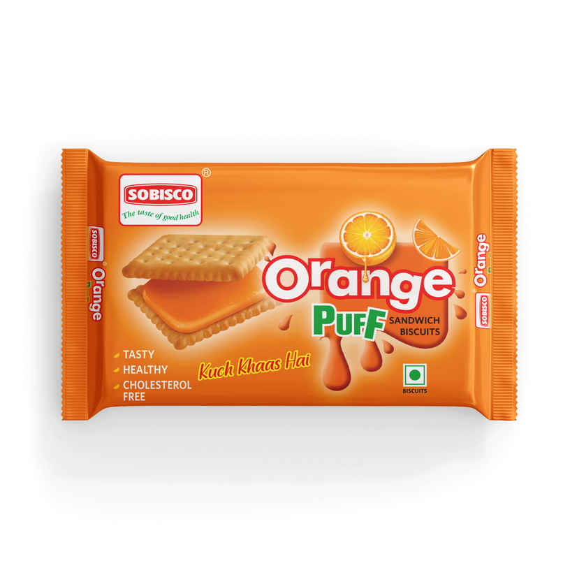 Sobisco Orange Puff Cream Biscuits Sobisco Orange Puff Cream Biscuits