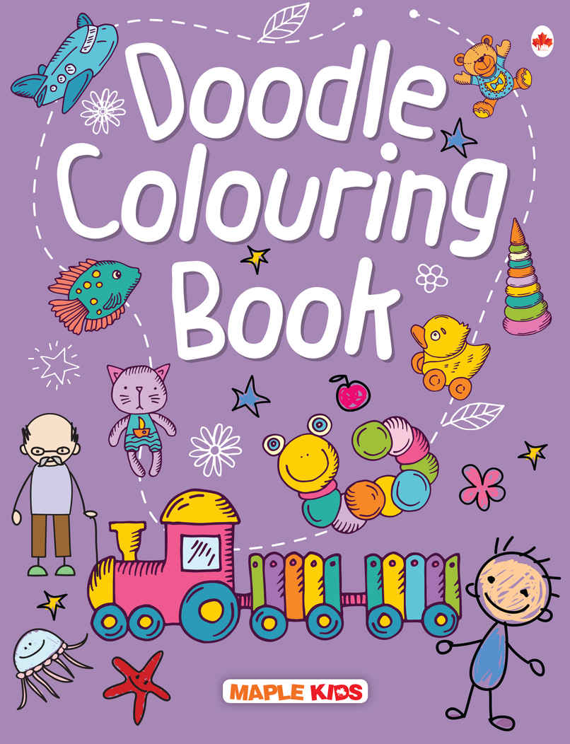 Maple Press Doodle Colouring Book 2 | Colouring Activity Book