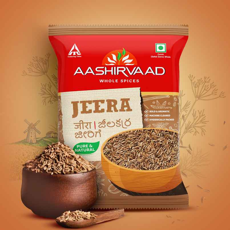 Aashirvaad Cumin/Jeera Seeds | Whole Aashirvaad Cumin/Jeera Seeds | Whole