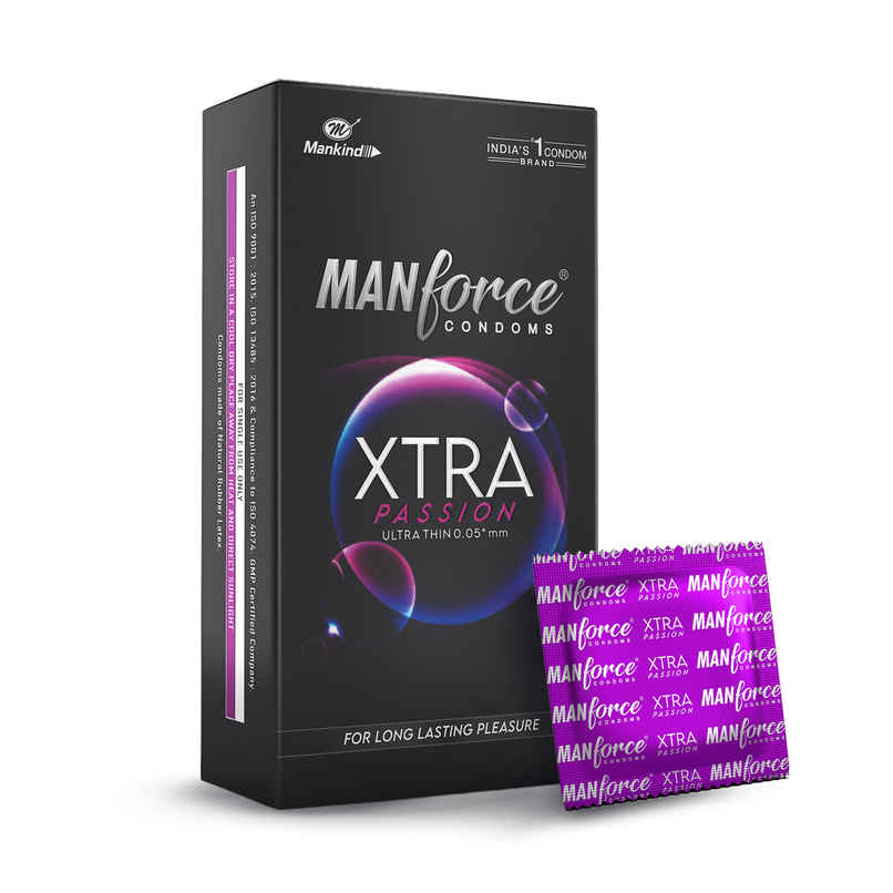 Manforce Xtra Passion Climax Delay Ultra Thin Condom
