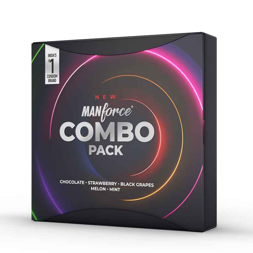 Manforce New Combo Pack Condoms Chocolate, Strawberry, Black Grapes Melon & Mint Manforce New Combo Pack Condoms Chocolate, Strawberry, Black Grapes Melon & Mint