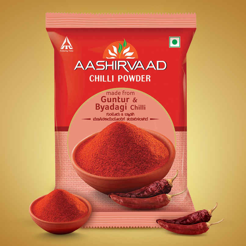 Aashirvaad Byadagi & Guntur Red Chilli Powder