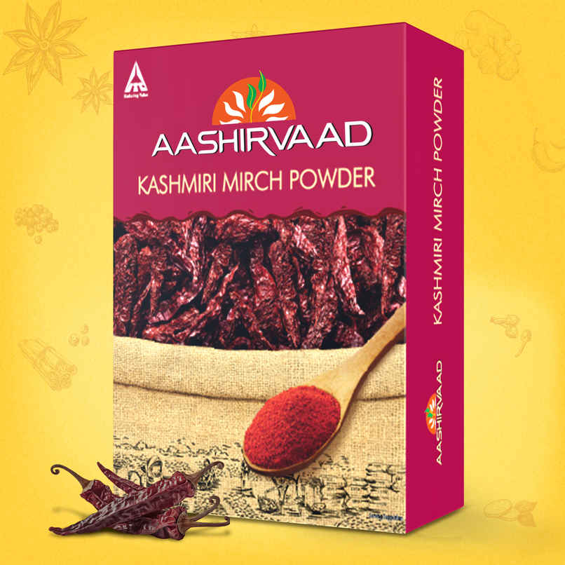 Aashirvaad Kashmiri Chilli Powder | Kashmiri Mirch Aashirvaad Kashmiri Chilli Powder | Kashmiri Mirch