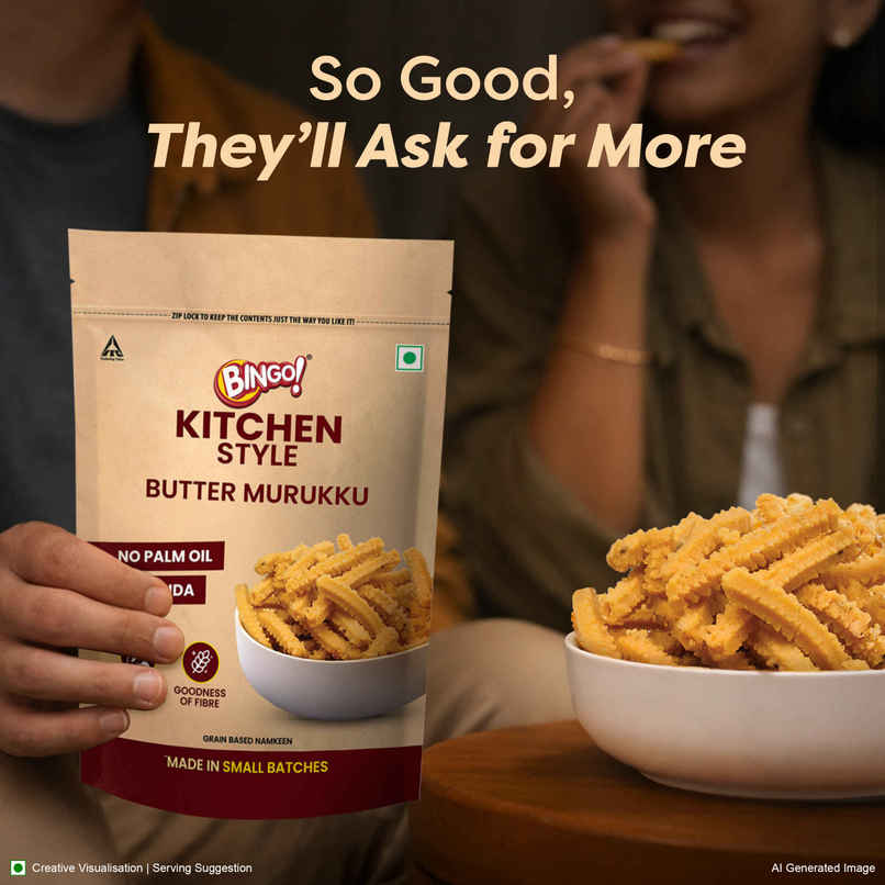 Bingo! Kitchen Style Butter Murukku Bingo! Kitchen Style Butter Murukku