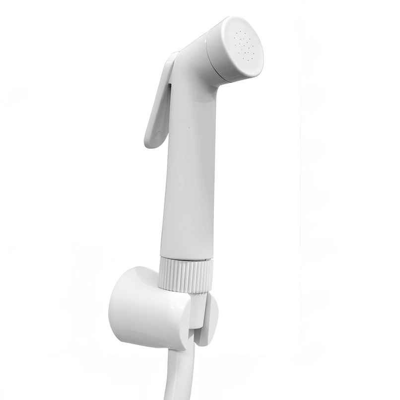 Plantex Delta Health Faucet Set | 1 meter Hose Pipe | ABS Plastic | White Plantex Delta Health Faucet Set | 1 meter Hose Pipe | ABS Plastic | White