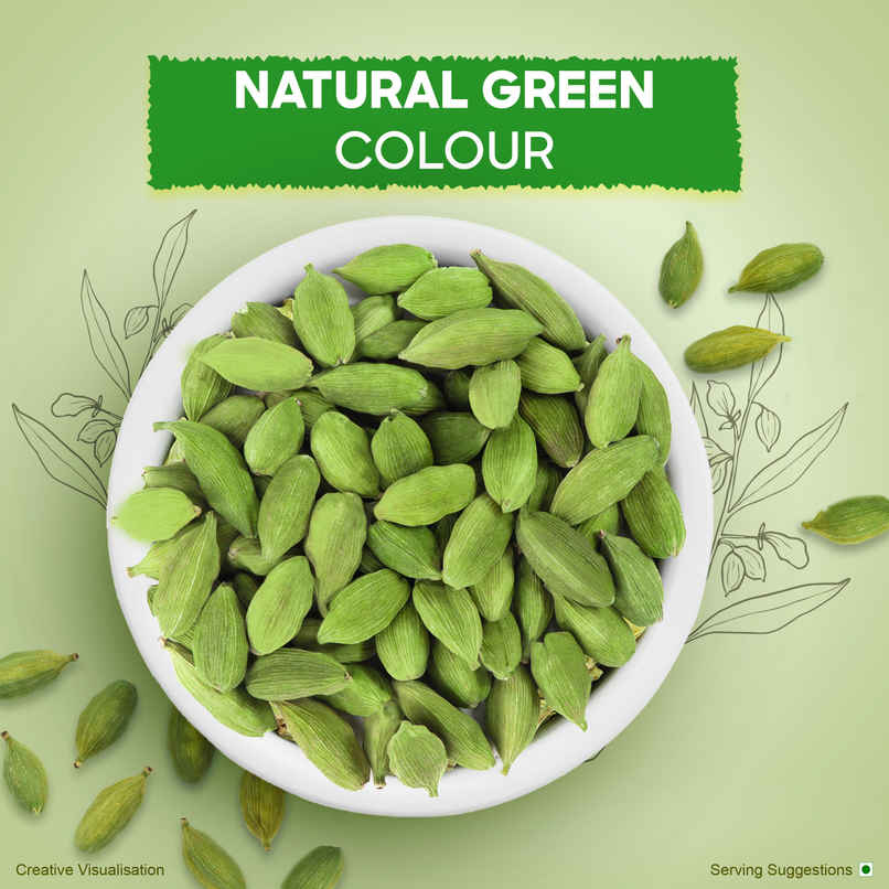 Aashirvaad Green Cardamom | Whole | Elaichi
