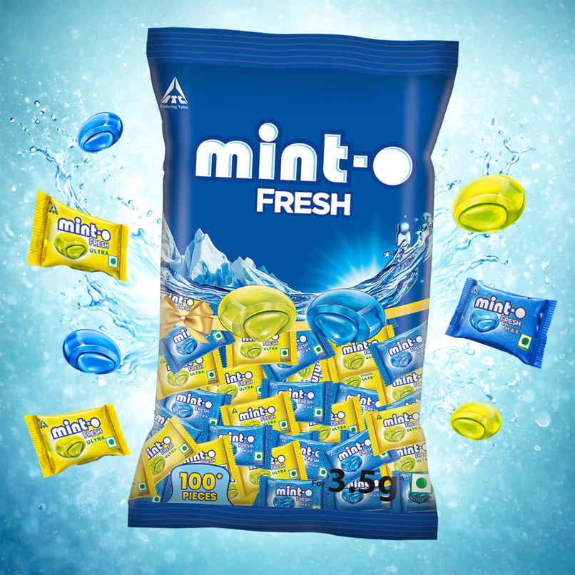 Candyman Minto Fresh Hard Candy for Instant Minty Freshness