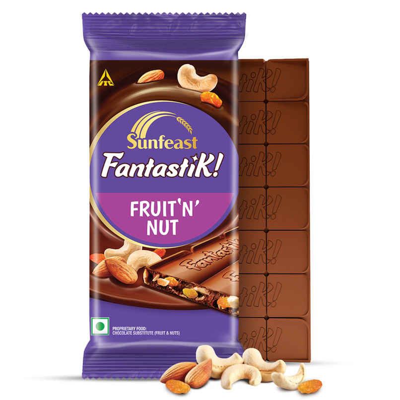 Sunfeast Fantastik Fruit n Nut, Chocolate Bar Sunfeast Fantastik Fruit n Nut, Chocolate Bar