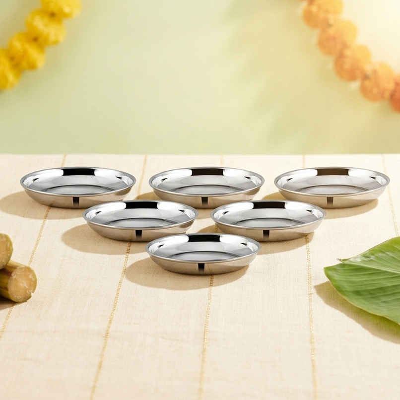 Jensons Stainless Steel 5 Inch Dessert Bowl | Set of 6