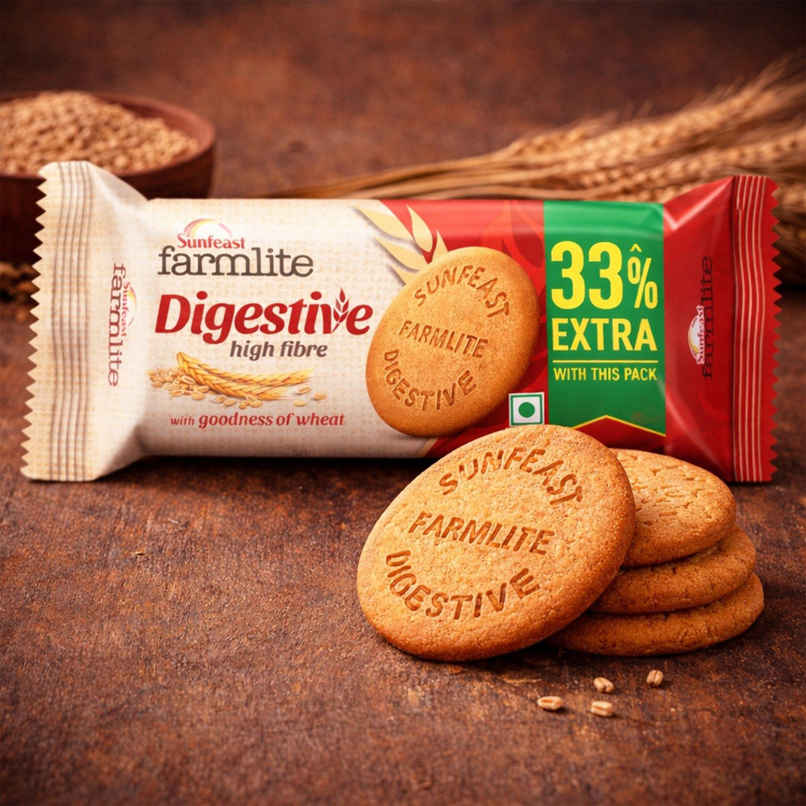 High Fibre Digestive Biscuits by Sunfeast Farmlite