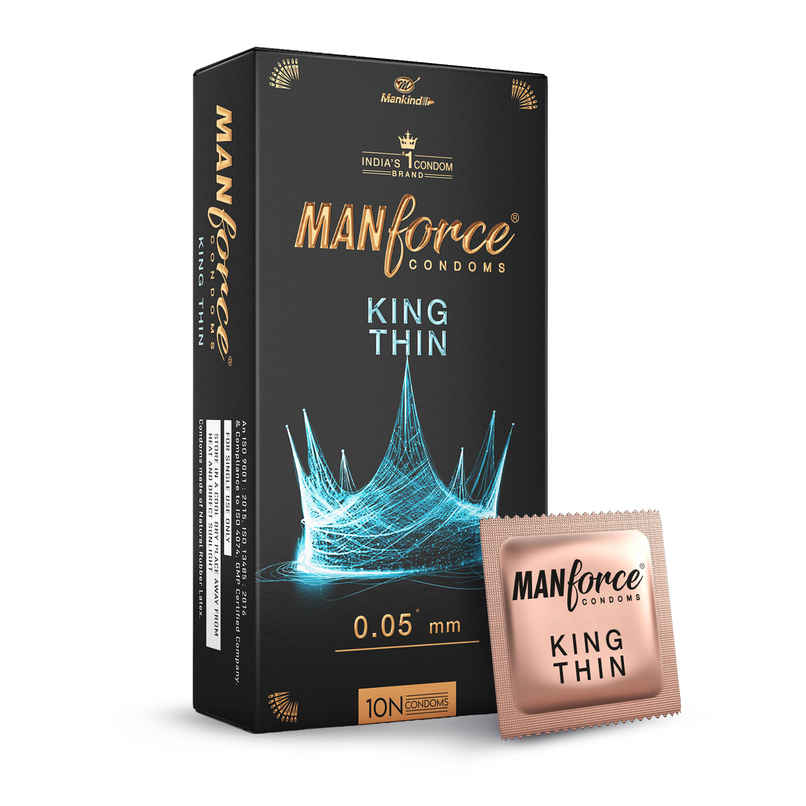Manforce King Thin | Ultra Thin Condom for Natural Feel