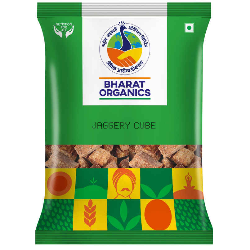 Bharat Organics Jaggery Cube