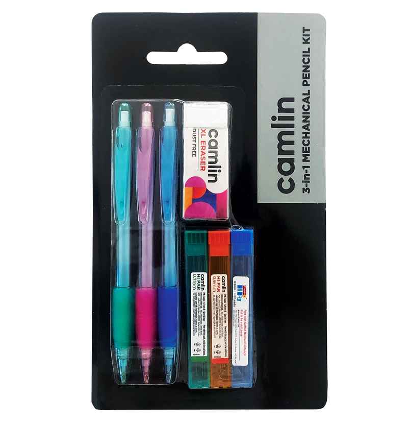 Camlin Tri Mech Mechanical Pencil Kit