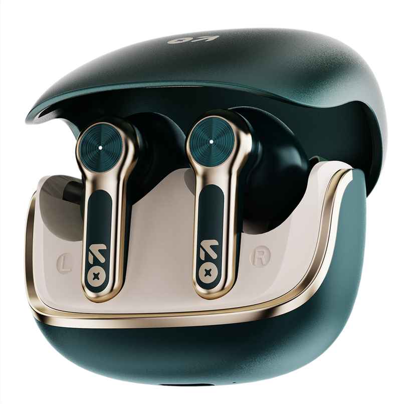 GOBOULT Raven Raven TWS Earbuds with 70H Playtime,Quad Mic ENC, Ultra Low Latency | Emerald Green GOBOULT Raven Raven TWS Earbuds with 70H Playtime,Quad Mic ENC, Ultra Low Latency | Emerald Green