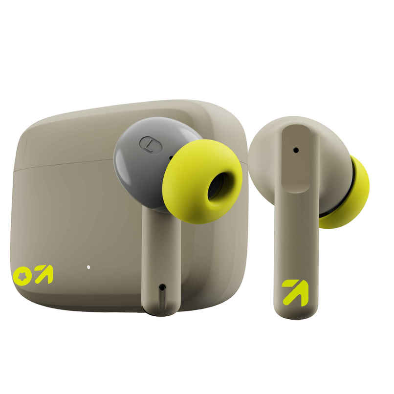 GOBOULT Octave | 60Hr Battery | Quad Mic Enc|50Ms Ultra Low Latency|5.3 BT|Green GOBOULT Octave | 60Hr Battery | Quad Mic Enc|50Ms Ultra Low Latency|5.3 BT|Green