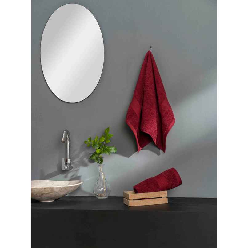 D'Decor Zero Twist Premium Cotton Hand Towel | High Absorbency | Magenta D'Decor Zero Twist Premium Cotton Hand Towel | High Absorbency | Magenta