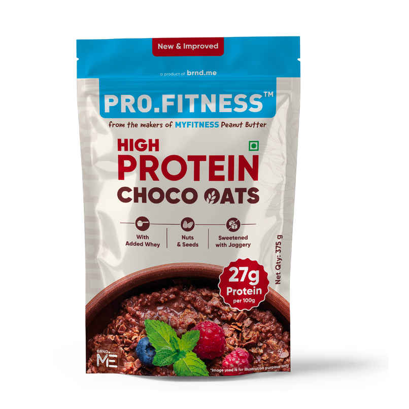 Pro.Fitness 27g High Protein Oats - Dark Chocolate With Nuts And Seeds | From Myfitness Pb