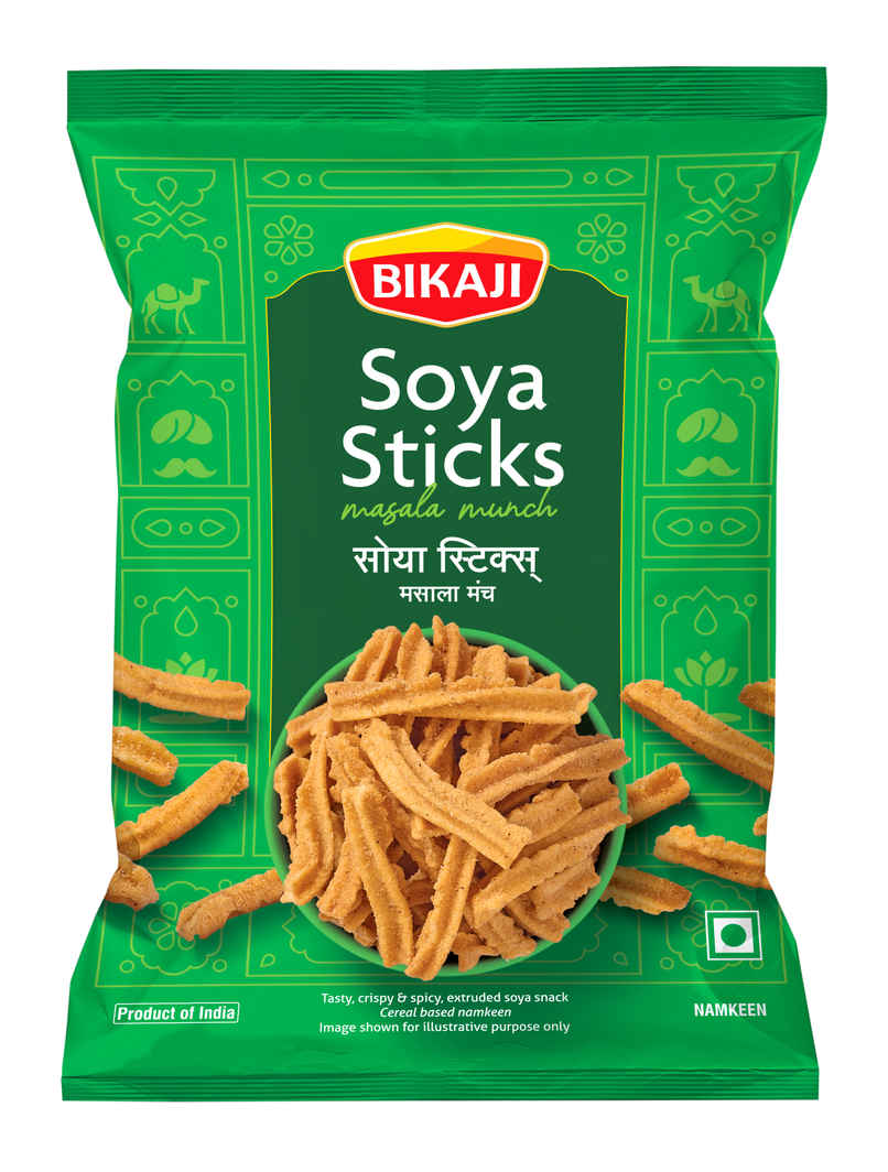 Bikaji Soya Sticks Masala Munch | Crispy & Spicy