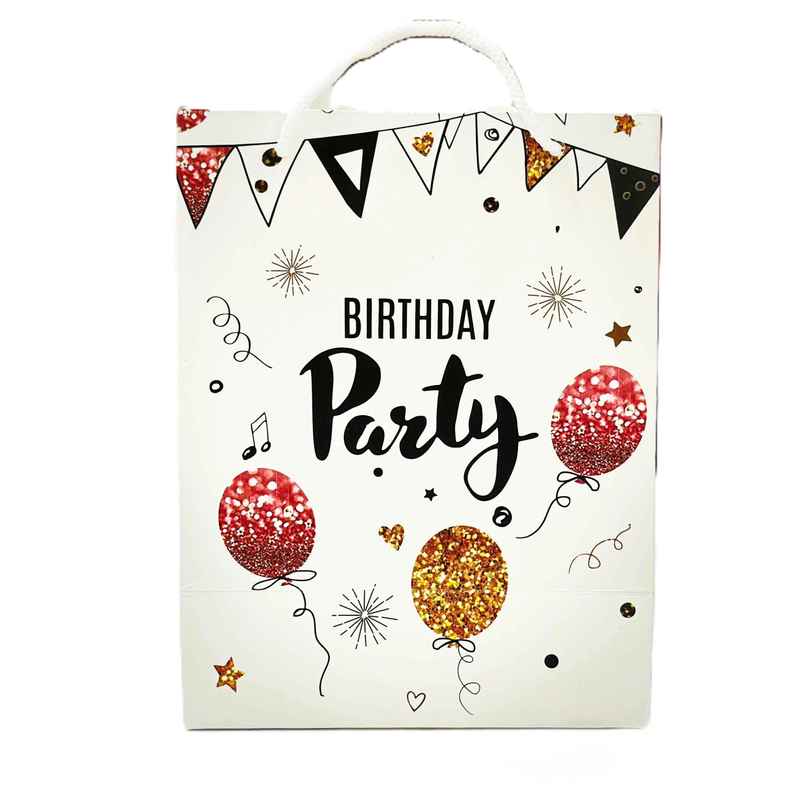 Birthday Paper Gift Bag | Let's Vybe Birthday Paper Gift Bag | Let's Vybe