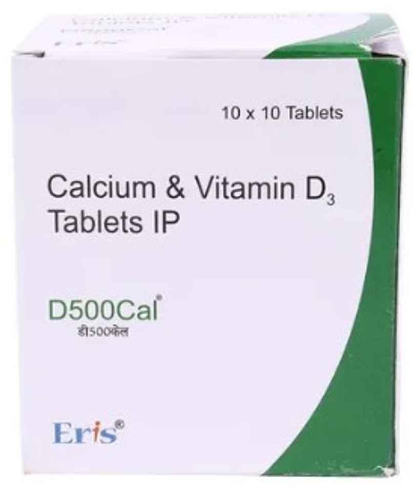 D500Cal Vitamin D3 Tablet D500Cal Vitamin D3 Tablet