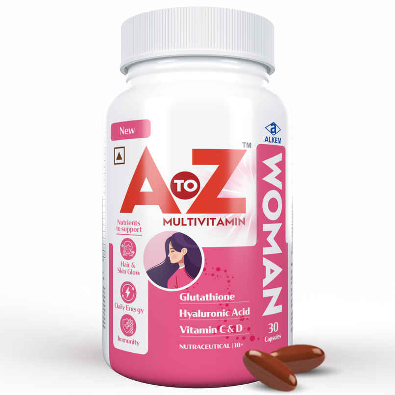 A to Z Woman Multivitamin | Skin, Hair, Hormonal Balance & Energy Support | Biotin, Iron & EPO
