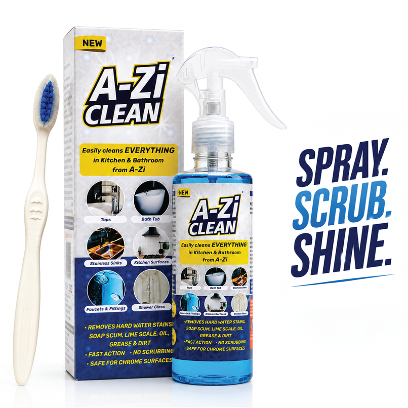 A-Zi Tap Cleaner | All-Purpose Bathroom And Kitchen Cleaner Spray A-Zi Tap Cleaner | All-Purpose Bathroom And Kitchen Cleaner Spray