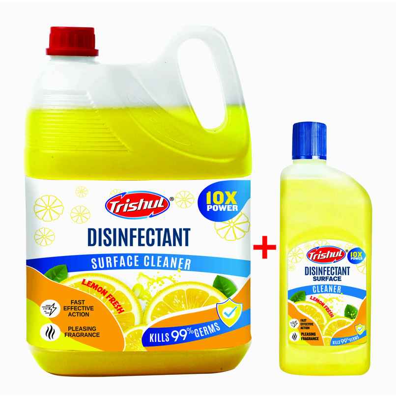 Trishul Lemon Fresh Disinfectant Surface Cleaner Trishul Lemon Fresh Disinfectant Surface Cleaner