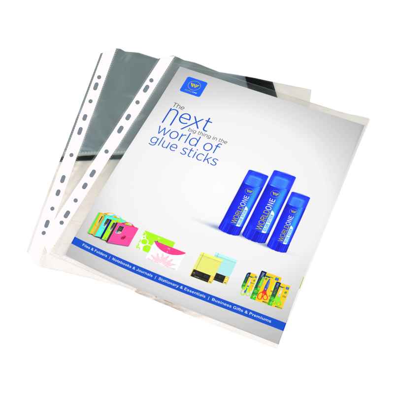 Worldone A4 Sheet Protector Pack of 20