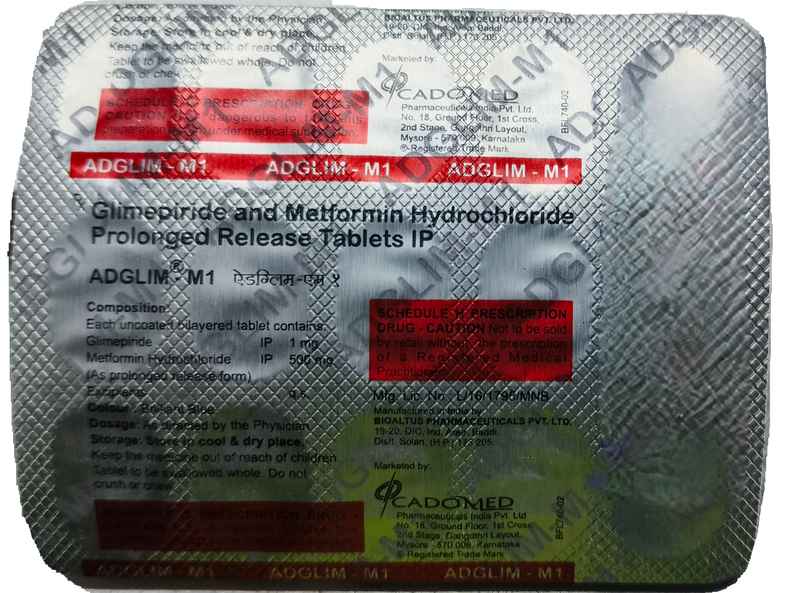 Adglim-M 1/500Mg Tablet PR