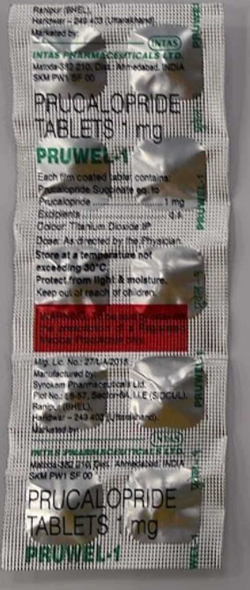 Pruwel-1 Tablet