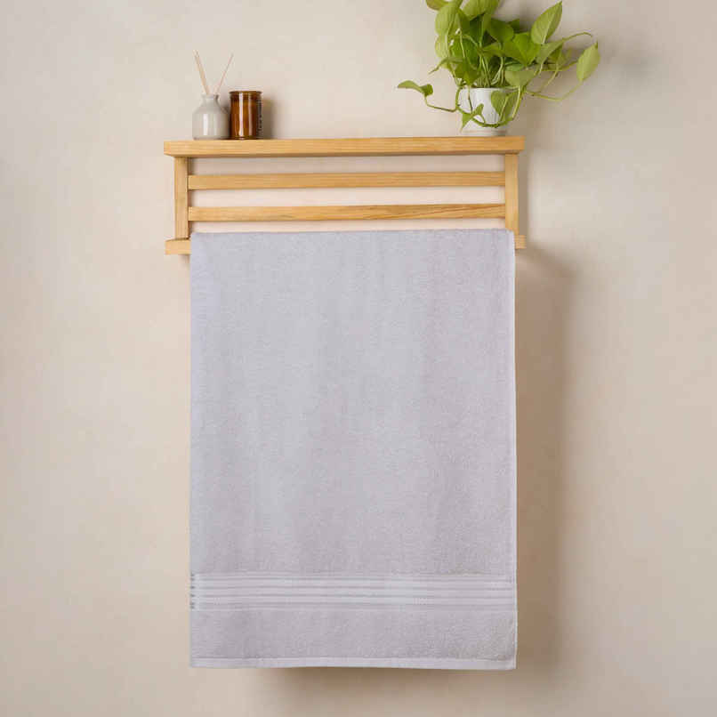 Himeya Quick Dry 380 GSM Cotton Bath Towel | Grey